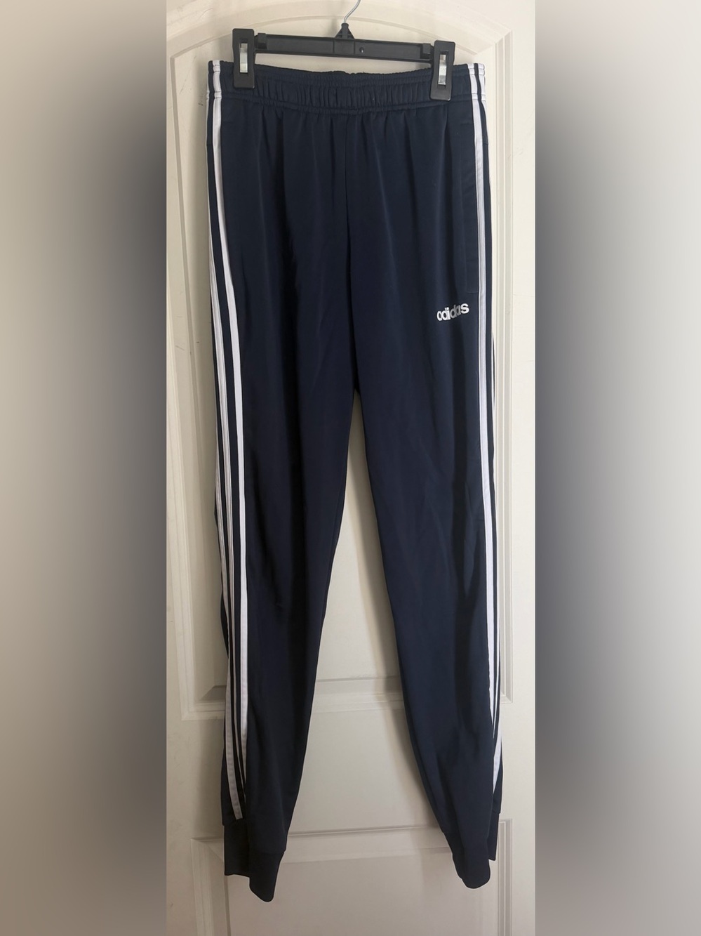 Adidas Primegreen jogger Mens S Navy Blue Sweatpants sporty hiking causal